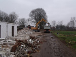 Weg met het puin
